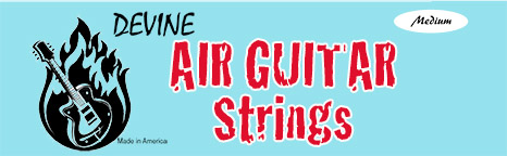 Air Guitar Strings Tab Medium half Tab Web